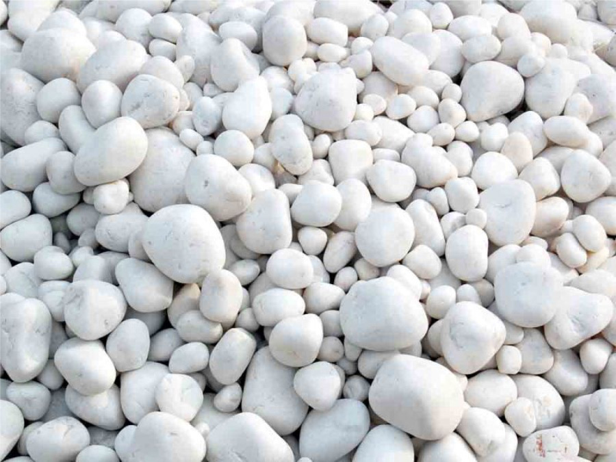 WHITE PEBBLES