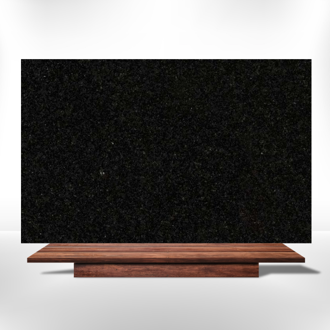 Black Galaxy Granite Granite Slab from India
