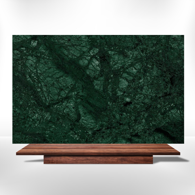 Forest Green Marble Marble Slab from India