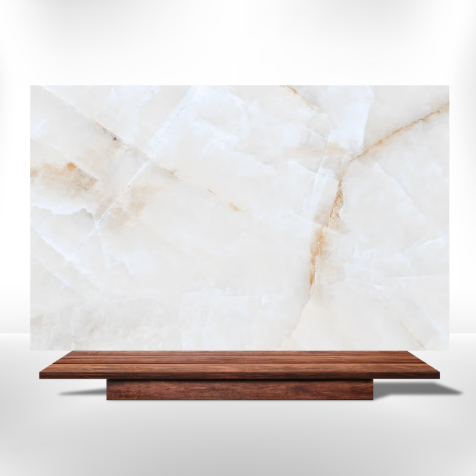 Onyx White Marble Marble Slab from India