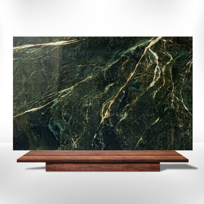 Spider Green Marble Marble Slab from India