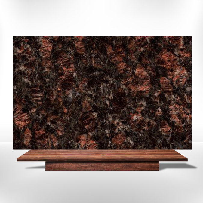 Tan Brown Granite Granite Slab from India
